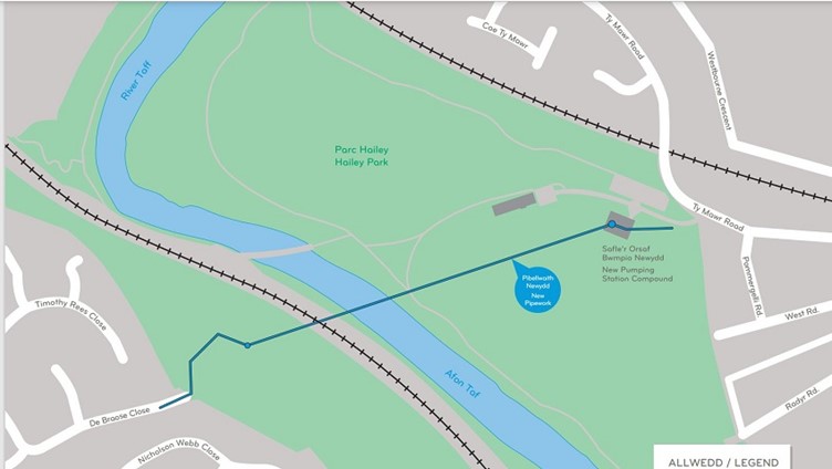 Plasdwr map