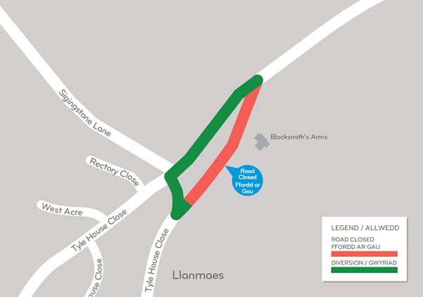 Llanmaes map 1