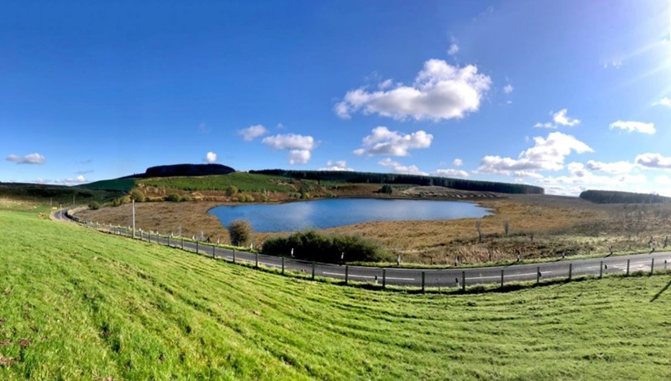 Llyn Bran artist's impression